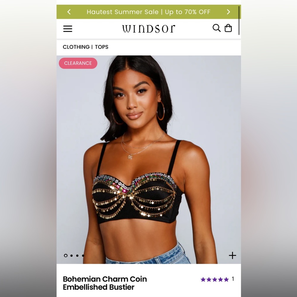 Sexy Halloween Bohemian Bustier Costume